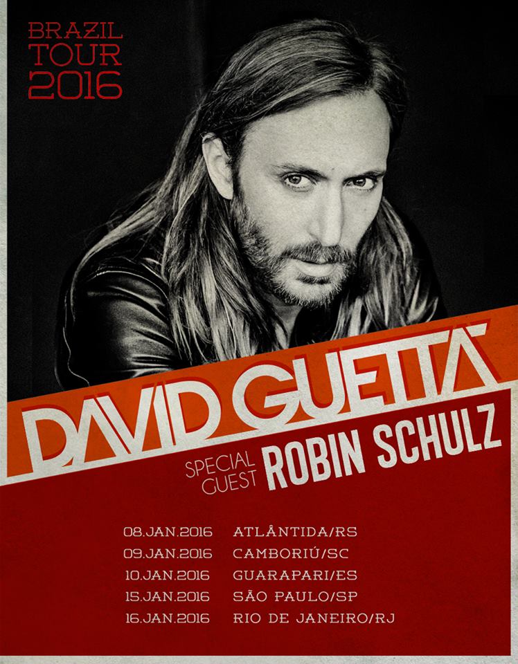 David Guetta e Robin Schulz no Brasil