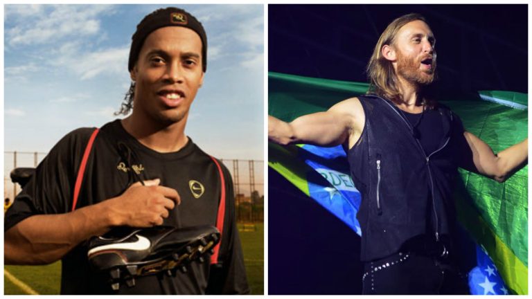 Ronaldinho Gaúcho comenta sobre futuro projeto com David Guetta