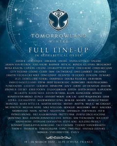 tomorrowland full line tml winter 2022