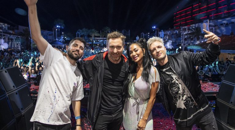 Dimitri Vegas une Nicole Scherzinger, David Guetta e Azteck em “The Drop”