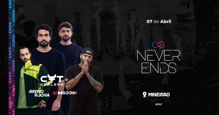 Never Ends anuncia super line up com Cat Dealers no Mineirão