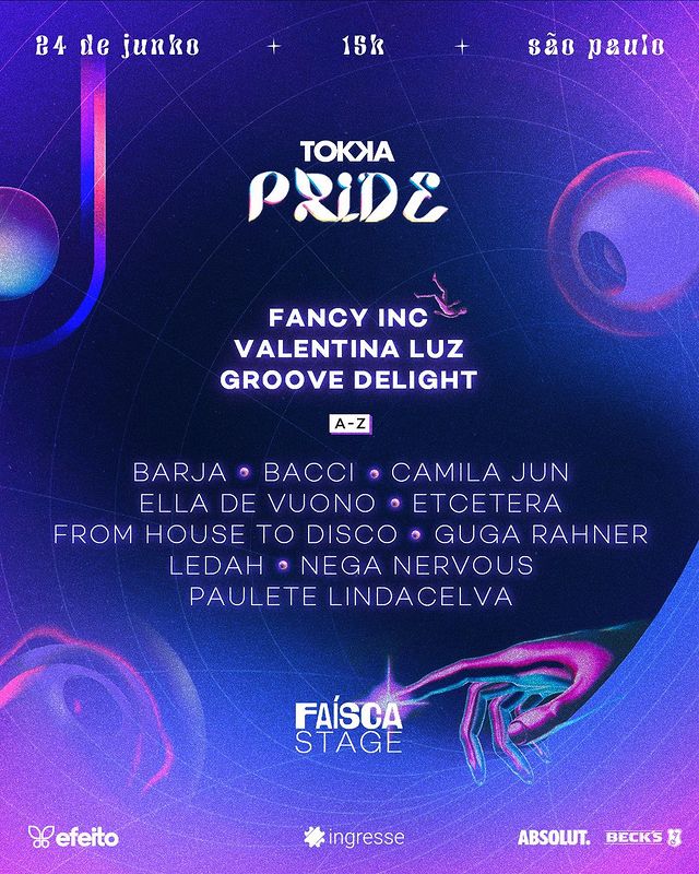 Camila Jun vai encerrar o Tokka Pride 2023! 