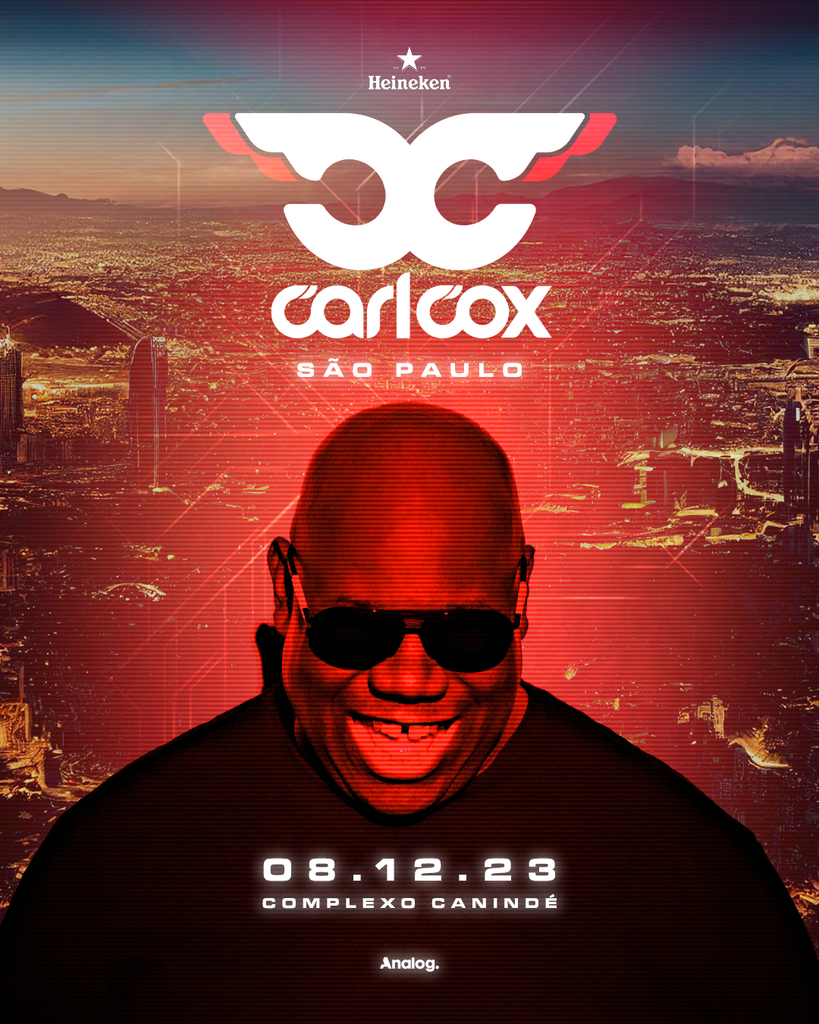 Carl Cox em São Paulo