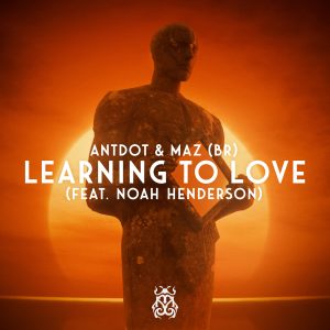 Capa da colaboração entre Maz e Antodt, "Learning to Love".